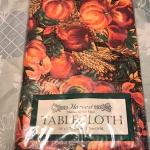 Tablecloth-plastic, vinyl backed